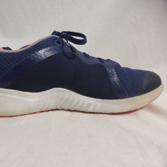 ADIDAS, non marking running shoes, Ready Steady Girl! print on back pull tab EUC - Picture 8 of 14